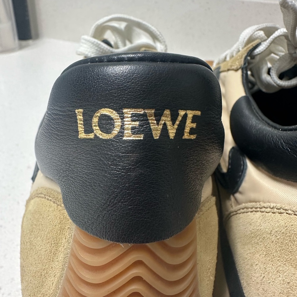 Loewe Cream and Black Sneakers - Picture 5 of 8